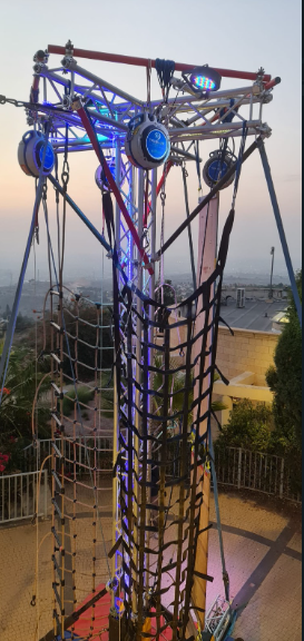 מגדל טיפוס אקסטרים עם 4 סוגי טיפוס — תמונה 7