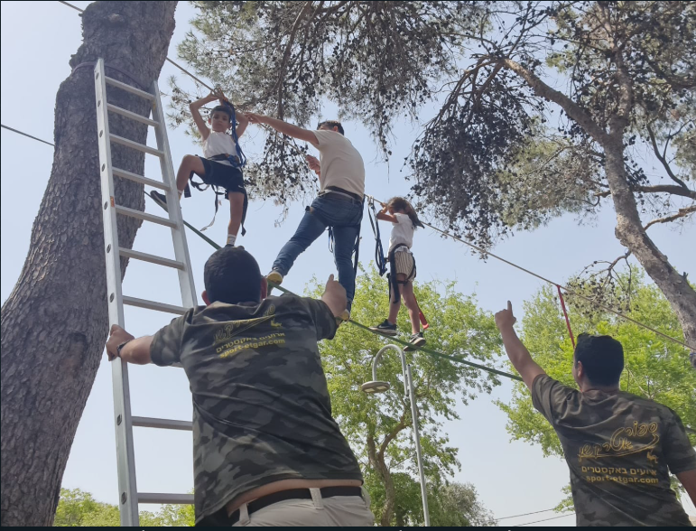 פארק חבלים בטבע — תמונה 9